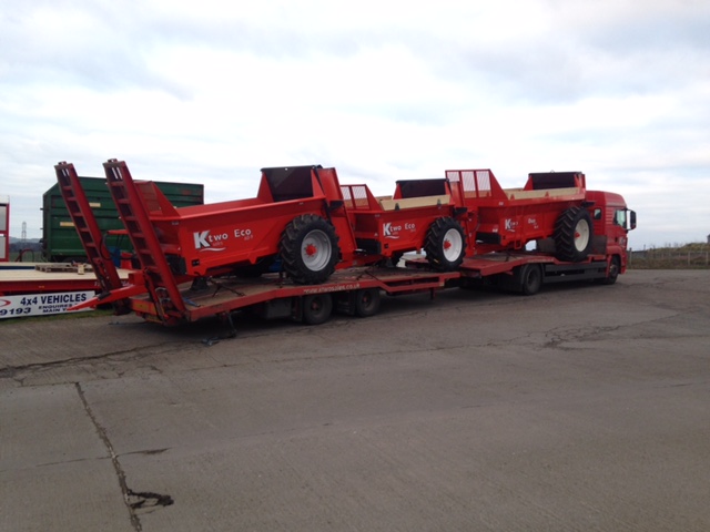 k-two spreaders at TH Jenkinson