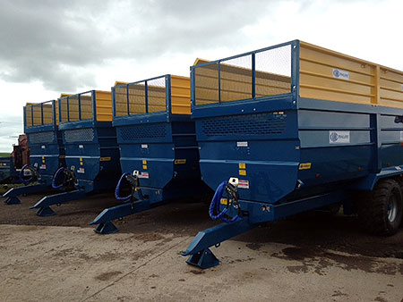 delivery of Kane Trailers