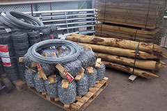 Fencing Material - fence posts, stobs, wire