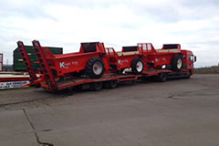 k-two spreaders at TH Jenkinson
