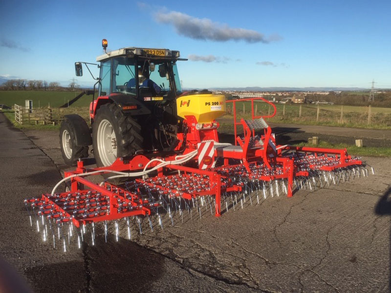 Jarmet 6m Harrow & Seeder