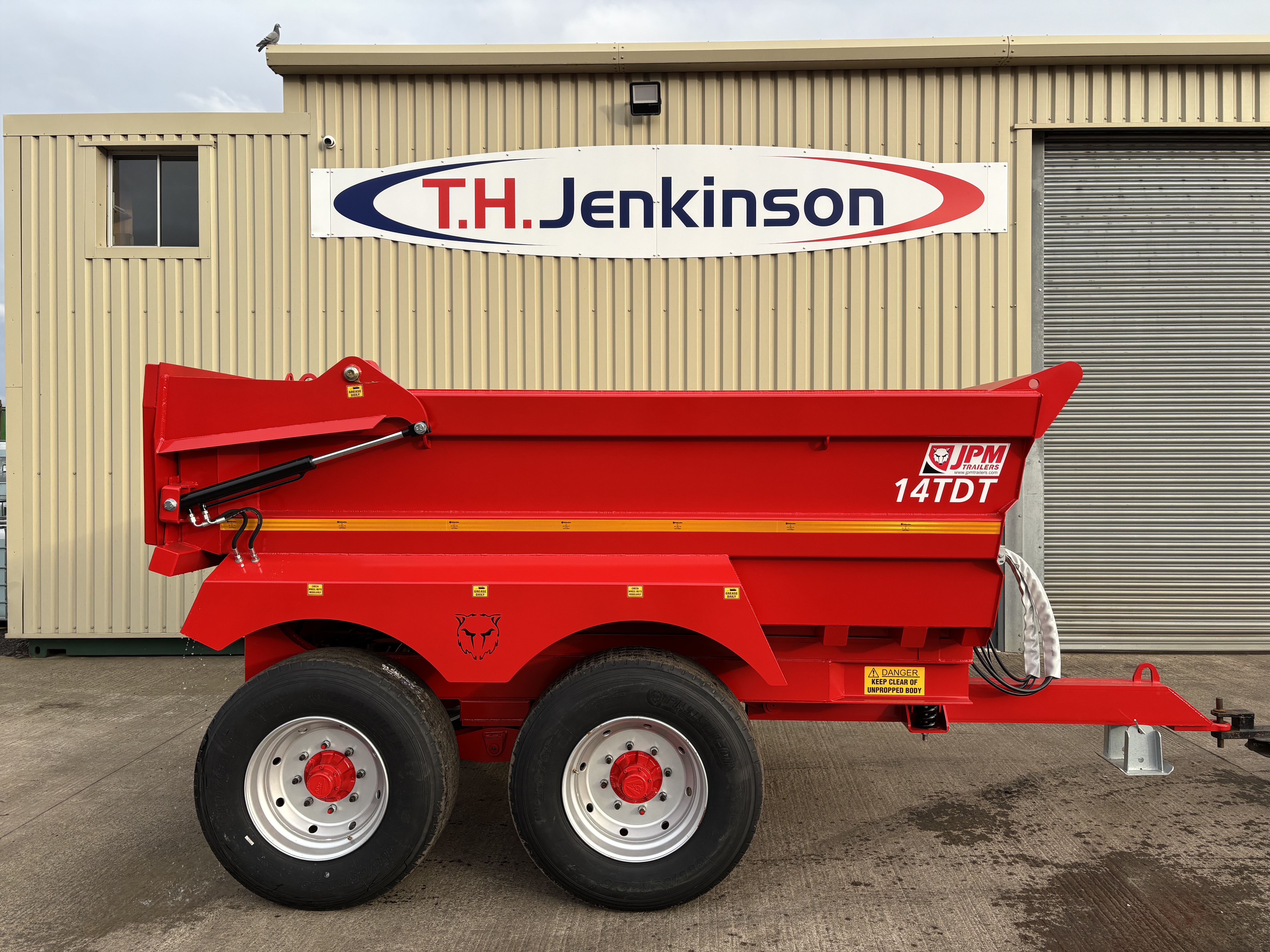 JPM 14 ton Dump Trailer