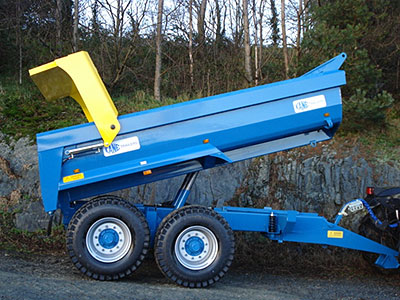 Kane Halfpipe Heavy Duty Dump Trailer