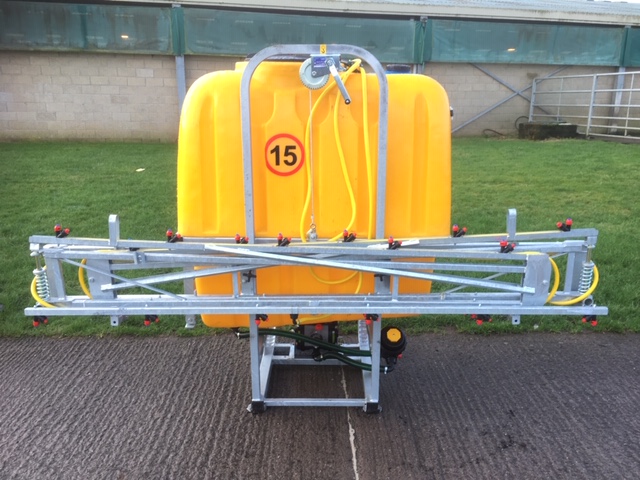 Jar-met Stamdard Sprayer - 1000 litres - 12m Booms (stock)