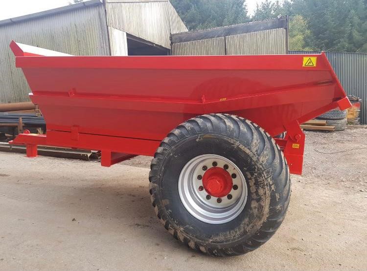 8 Ton Single Axle Dump Trailer (stock)