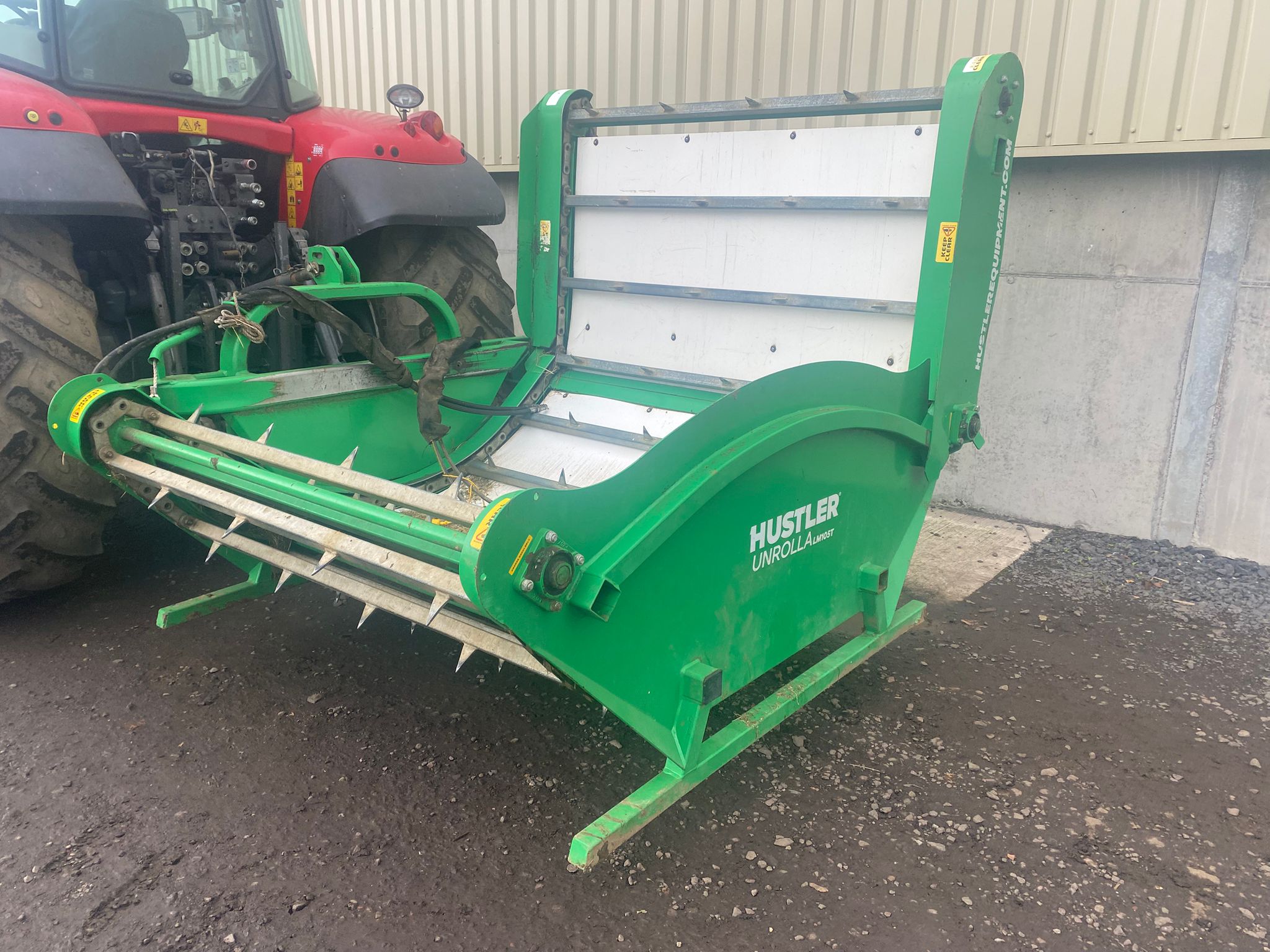 Hustler Bale Unwinder