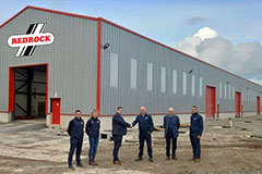 The TH Jenkinson team at Redrock's new manufacturing facility