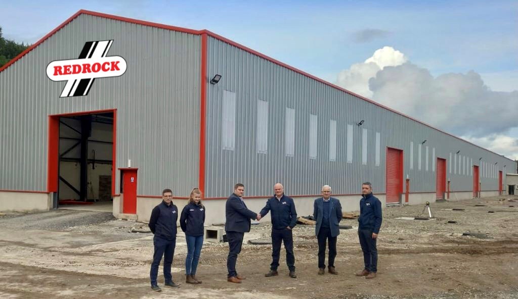 The TH Jenkinson team at Redrock's new manufacturing facility